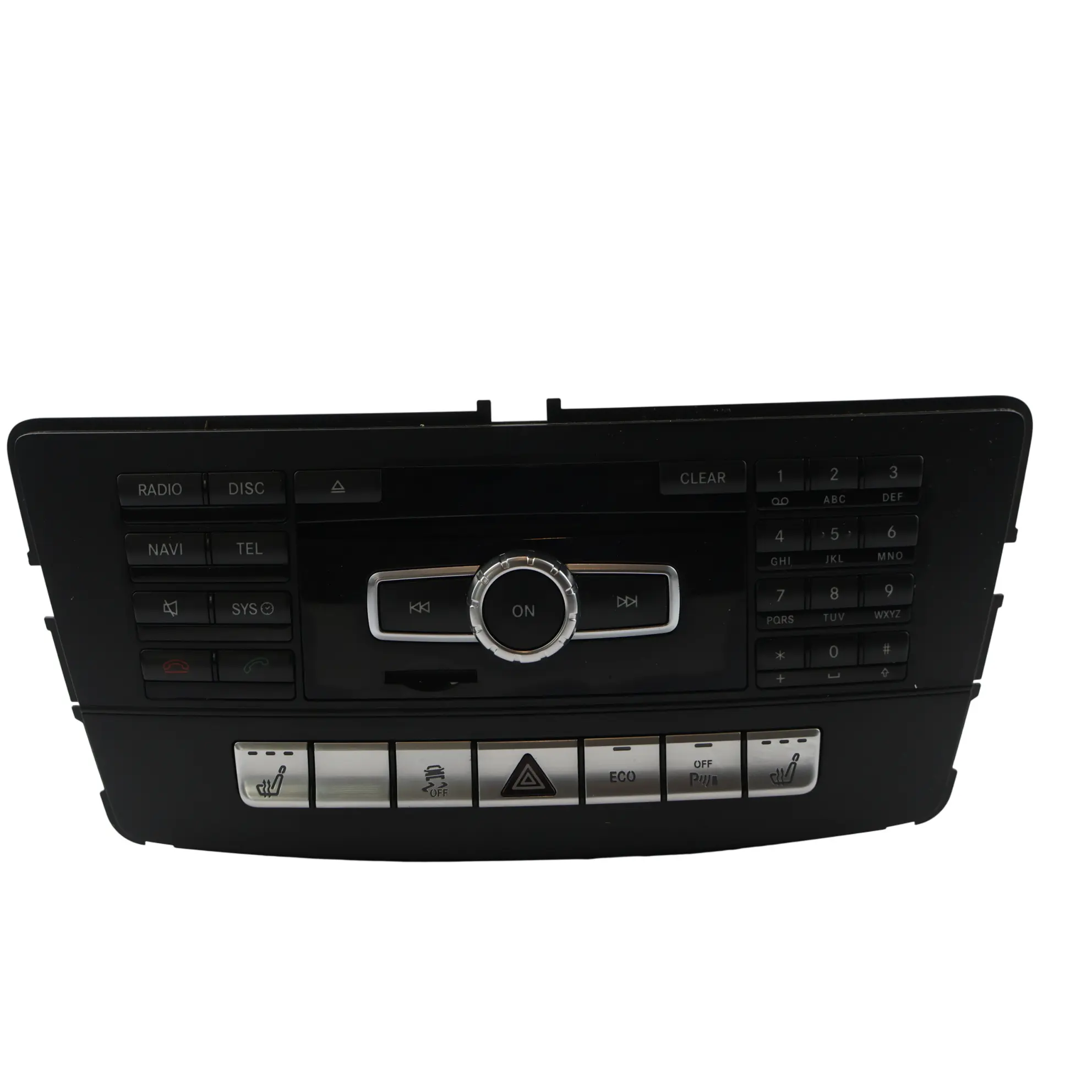 Mercedes W166 Radio GPS CD Player Steuergerät Bedienfeld A1669004614