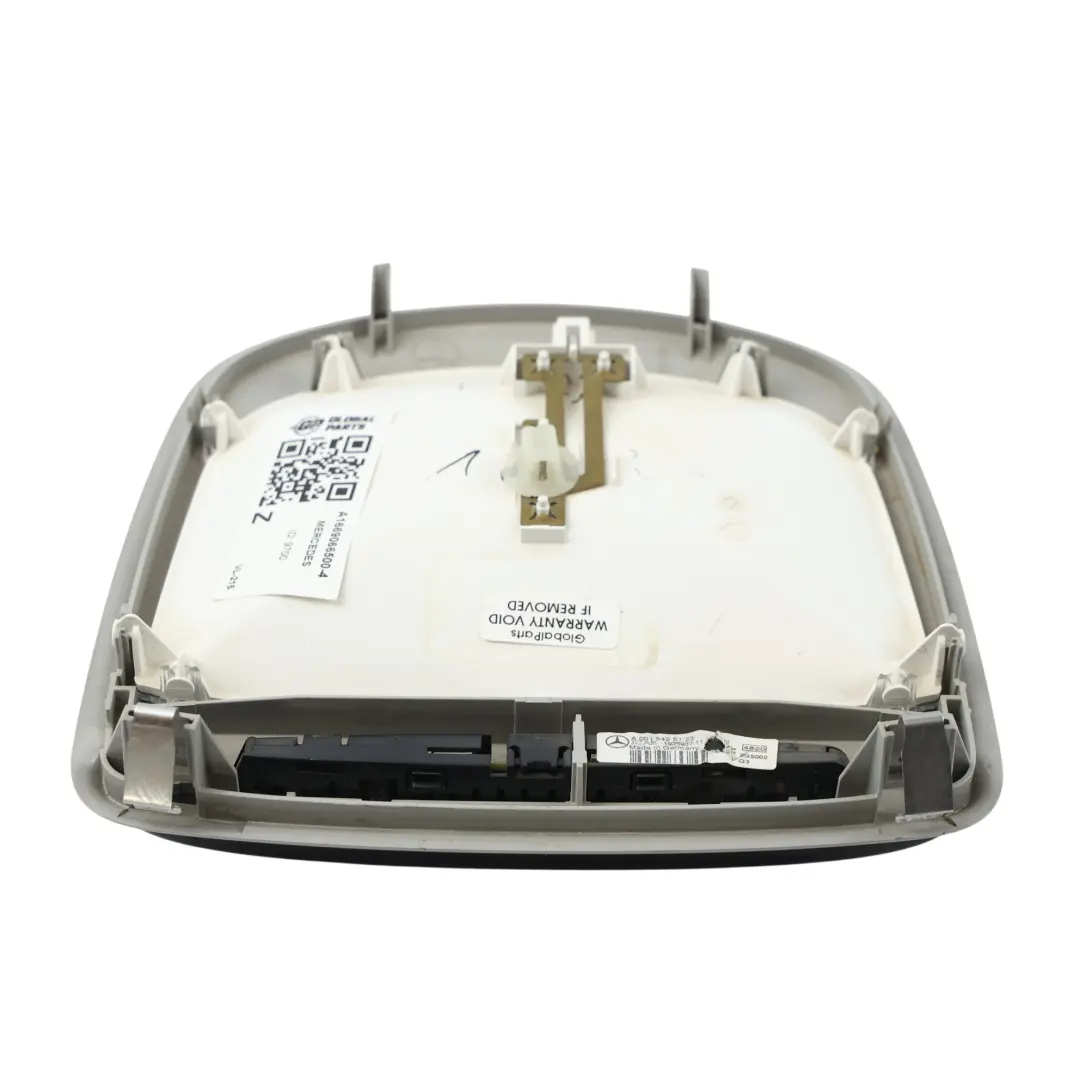 Mercedes W166 ML Luce Abitacolo Lampada Tetto Posteriore Grigia - SKU A1669066500-4 - Numero di parte A1669066500