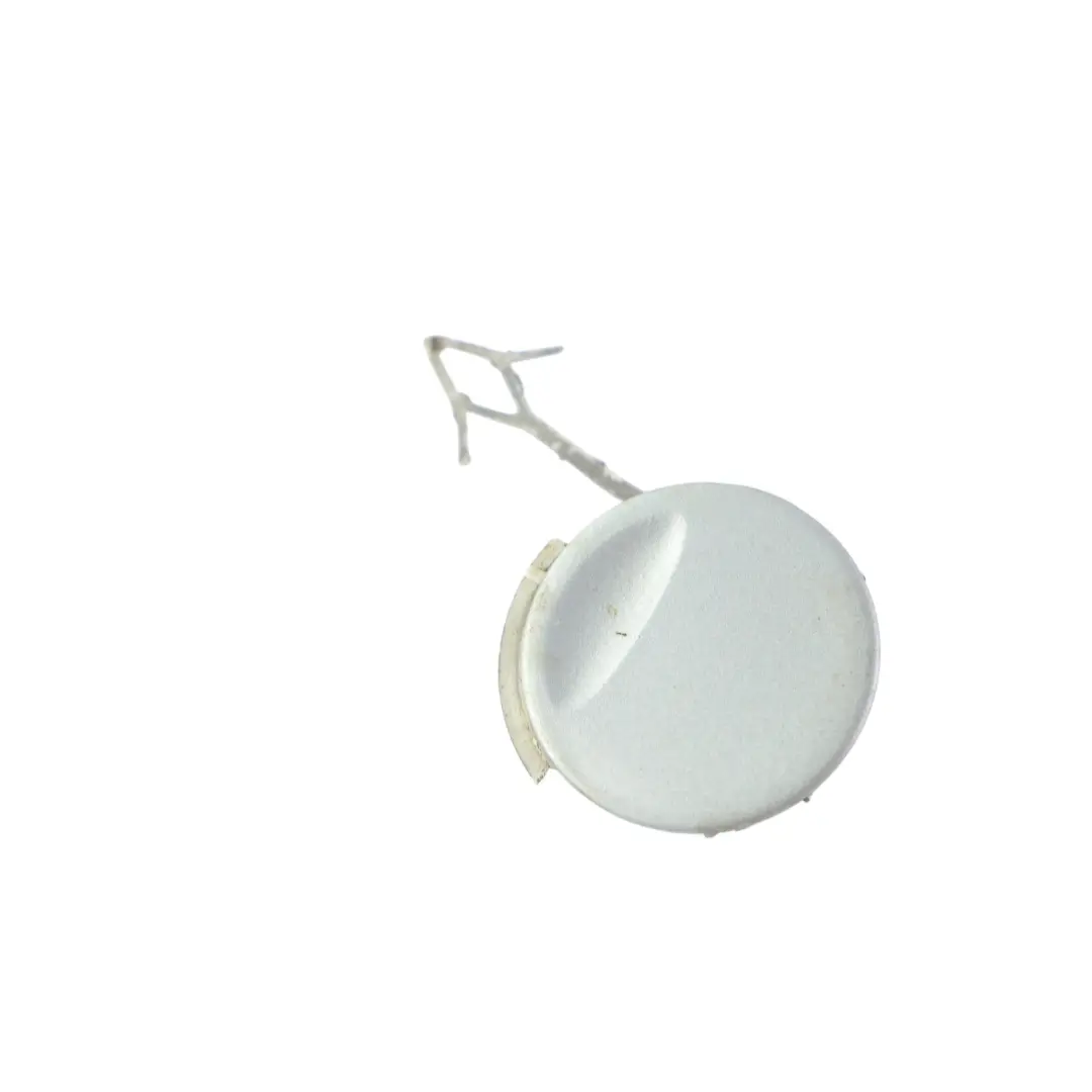 Towing Tow Eye Cover Polar Silver Metallic - 761 to Mercedes W168 with Part number A1688851081 Mercedes W168 Towing Tow Eye Cover Polar Silver Metallic - 761 - SKU A1688851081-PLS - Part number A1688851081