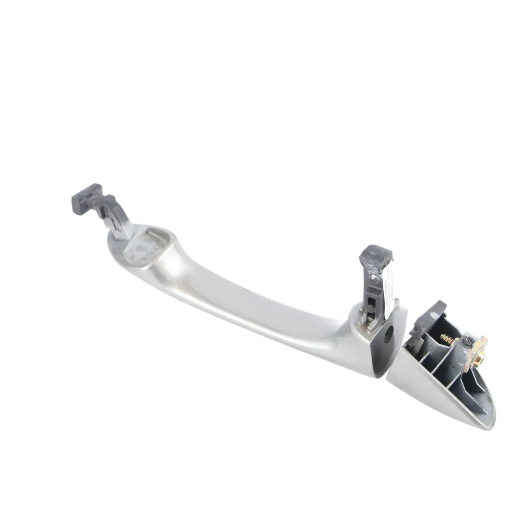 Mercedes W169 W245 Rear Door Grab Handle Left N/S Comet Grey - 748 - SKU A1697660501-KMG - Part number A1697660501