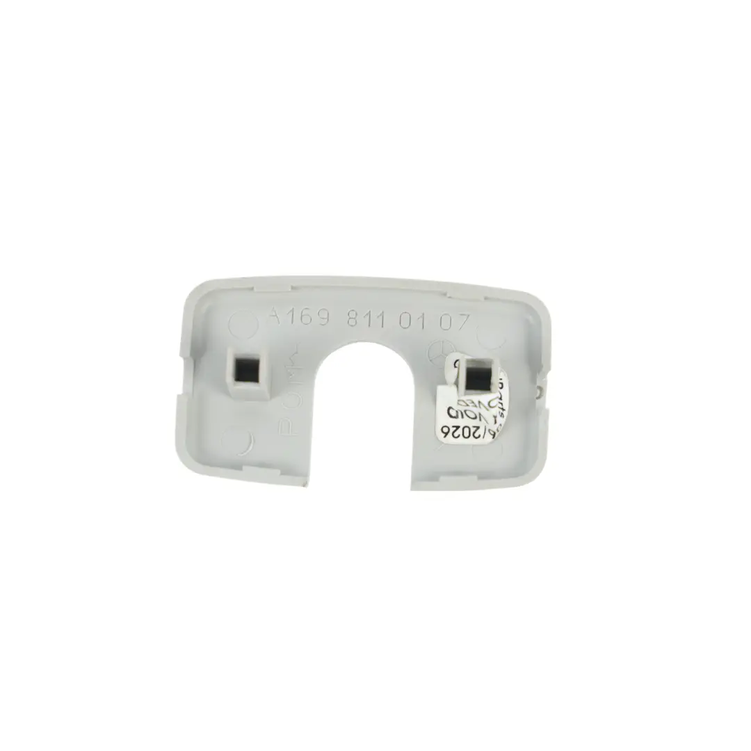 Copertura Supporto Aletta Parasole Grigio per Mercedes W169 W245 con numero di parte A1698110107 Mercedes W169 W245 Copertura Supporto Aletta Parasole Grigio - SKU A1698110107 - Numero di parte A1698110107