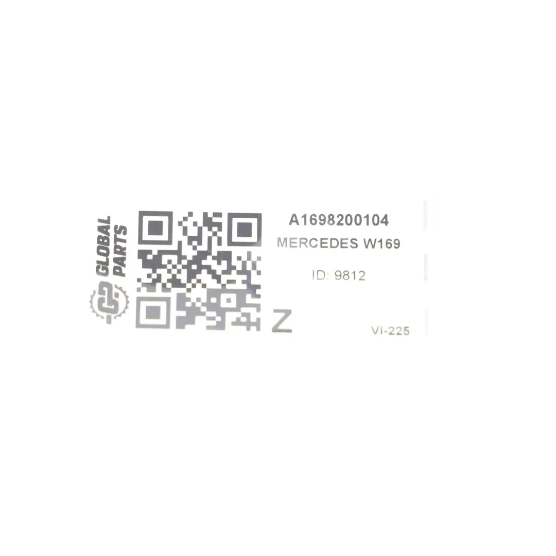 Mercedes W169 Vordersitz Rückenlehne Kabelbaum - SKU A1698200104 - Teilenummer A1698200104