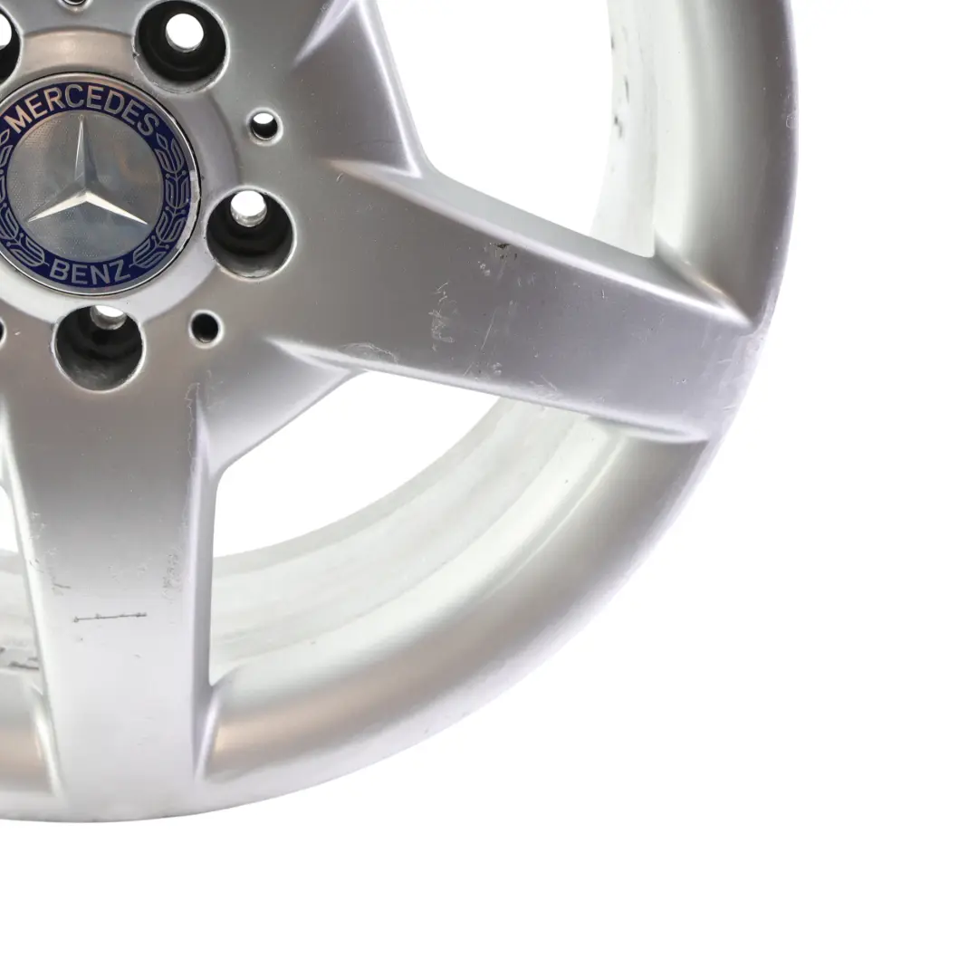 Front Silver Alloy Wheel Rim 18" 7,5J ET:37 to Mercedes R171 C209 AMG with Part number A1714011602 Mercedes R171 C209 AMG Front Silver Alloy Wheel Rim 18" 7,5J ET:37 - SKU A1714011602-3 - Part number A1714011602