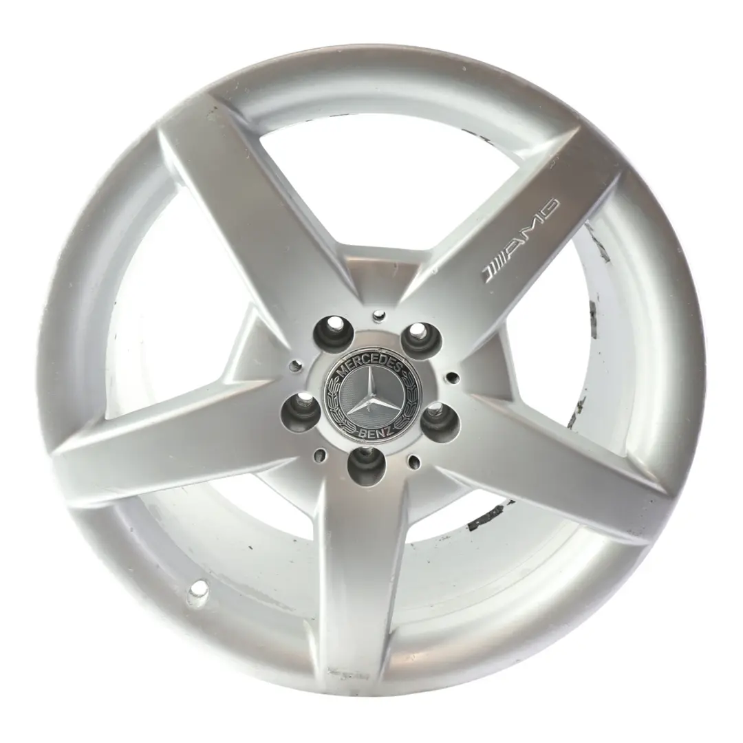 Mercedes R171 C209 AMG Felga Aluminiowa Tylna Srebrna 18" 8,5J ET:30 - SKU A1714011702-1 - Numer Części A1714011702