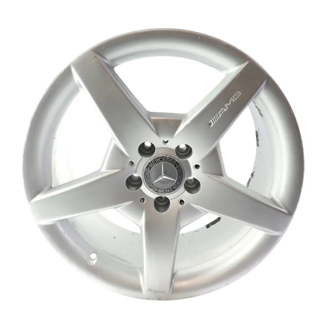 Felga Aluminiowa Tylna Srebrna 18" 8,5J ET:30 do Mercedes R171 C209 AMG o numerze A1714011702 Mercedes R171 C209 AMG Felga Aluminiowa Tylna Srebrna 18" 8,5J ET:30 - SKU A1714011702-1 - Numer Części A1714011702