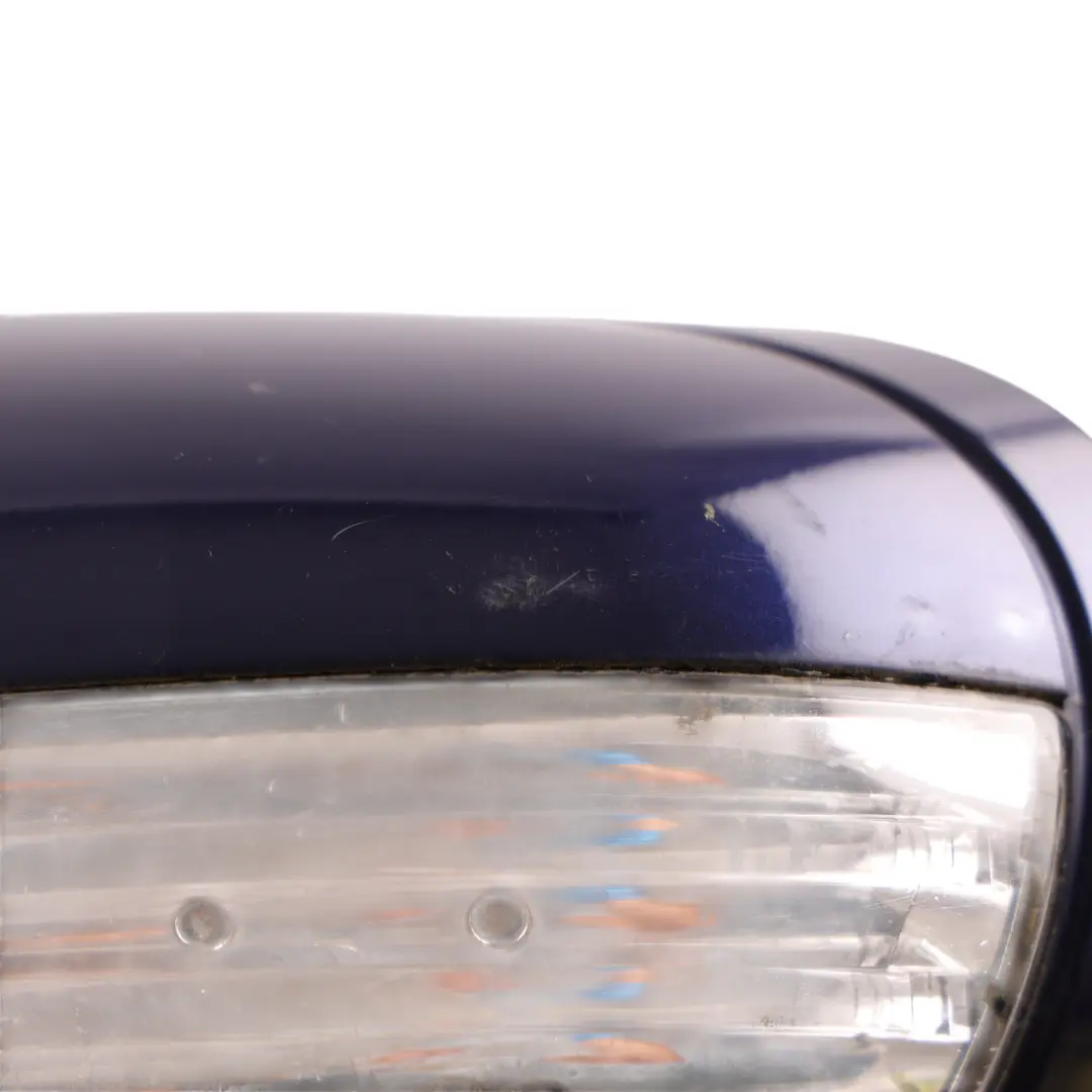 Mercedes SLK R171 Door Wing Mirror Right O/S Power Fold Mystic Blue - 032 - SKU RHD-A1718101676-MBLU - Part number A1718101676