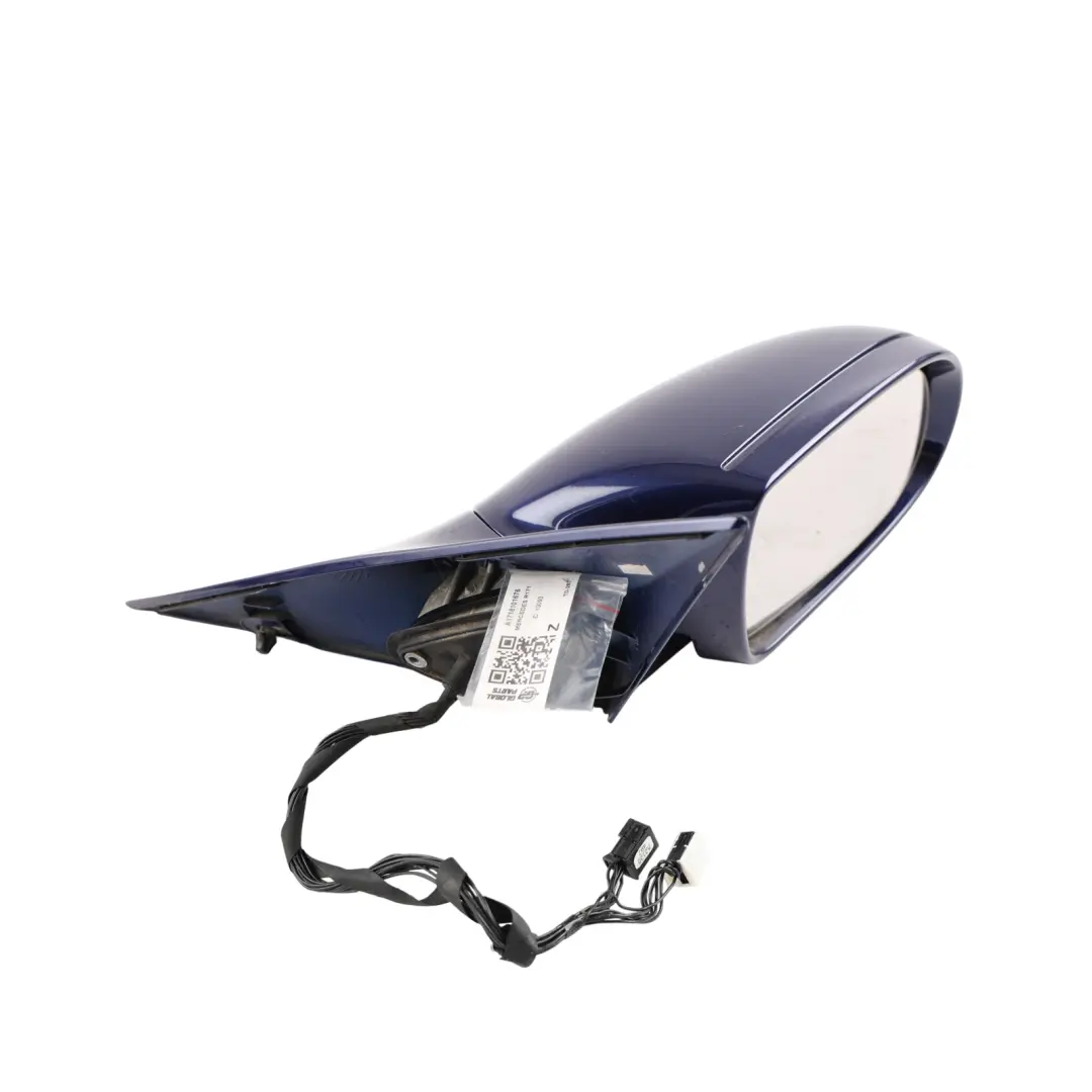 Mercedes SLK R171 Door Wing Mirror Right O/S Power Fold Mystic Blue - 032 - SKU RHD-A1718101676-MBLU - Part number A1718101676