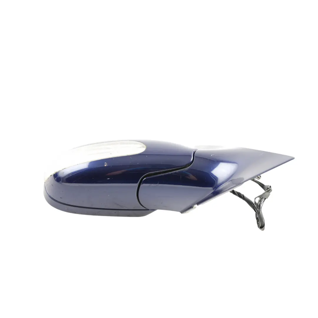 Mercedes SLK R171 Door Wing Mirror Right O/S Power Fold Mystic Blue - 032 - SKU RHD-A1718101676-MBLU - Part number A1718101676