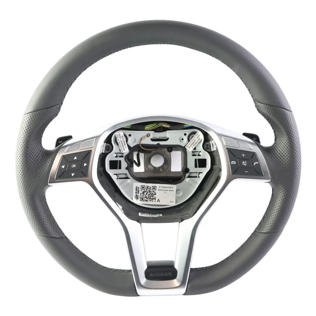 Mercedes W204 W212 Kierownica Sport NOWA Skóra - SKU A1724602703-2 - Numer Części A1724602703