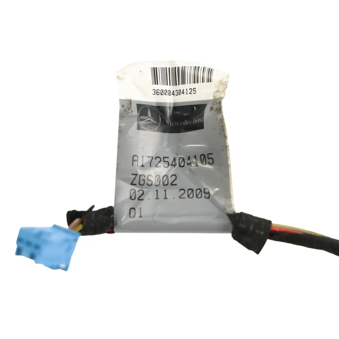 Mercedes R172 Rain Sensor Wiring Harness Cable Loom - SKU A1725404105 - Part number A1725404105