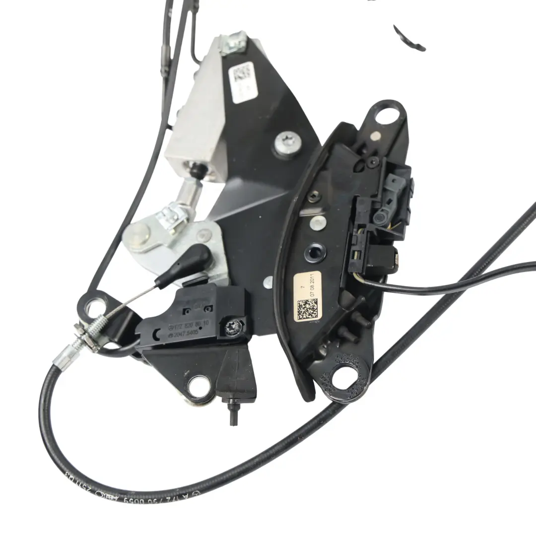 Mercedes R172 Hydraulikzylinder Verriegelung Kabel Verdeck Set - SKU A1728000372-3 - Teilenummer A1728000372