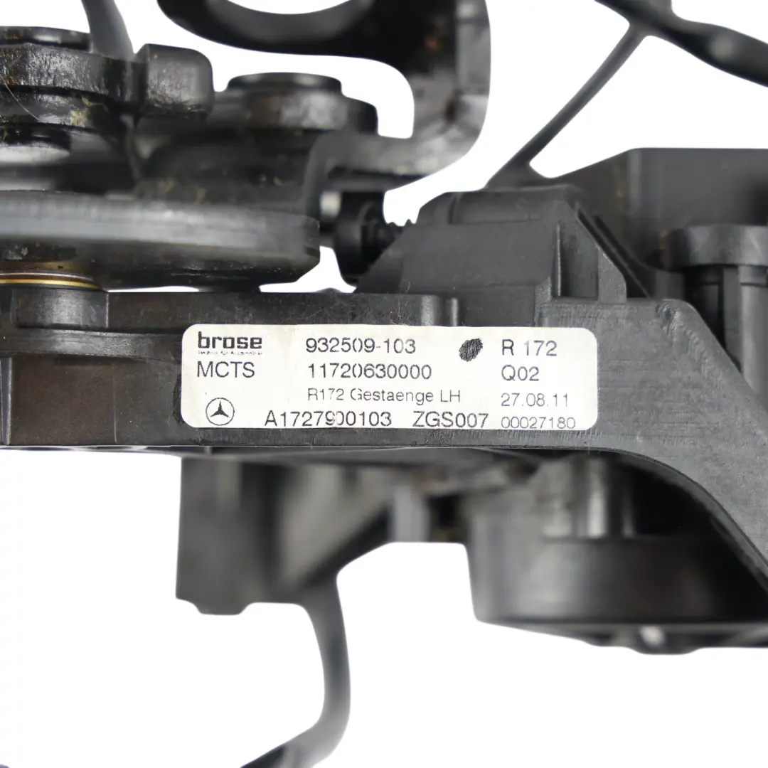 Mercedes SLK R172 Faltdach Scharnier Stellmotor Links - SKU A1728208510 - Teilenummer A1728208510