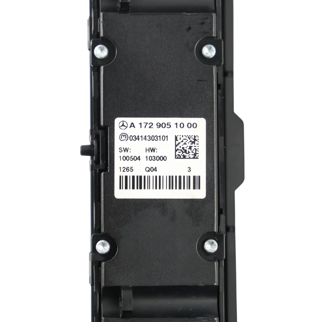 Mercedes R172 Panel Interruptor Control Luz Emergencia ESP ECO - SKU A1729051000 - Número de pieza A1729051000