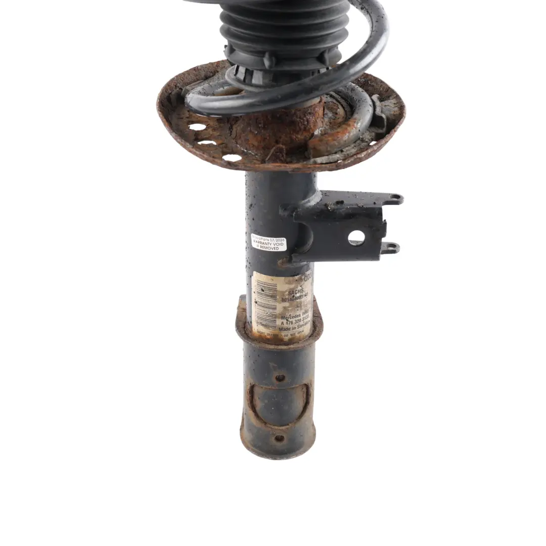 Front Axle Spring Strut Shock Absorber Left N/S to Mercedes C117 W176 with Part number A1763234500 Mercedes C117 W176 Front Axle Spring Strut Shock Absorber Left N/S - SKU A1763234500 - Part number A1763234500