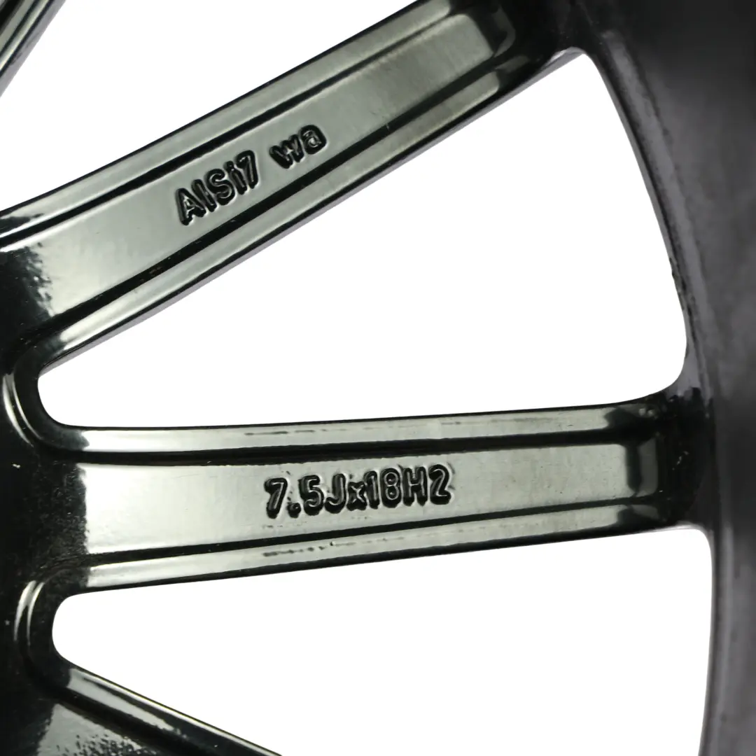 Alloy Rim 18" ET:52 7.5J to Mercedes W176 W246 AMG Black Wheel with Part number A1764010200 Mercedes W176 W246 AMG Black Wheel Alloy Rim 18" ET:52 7.5J - SKU A1764010200-5 - Part number A1764010200