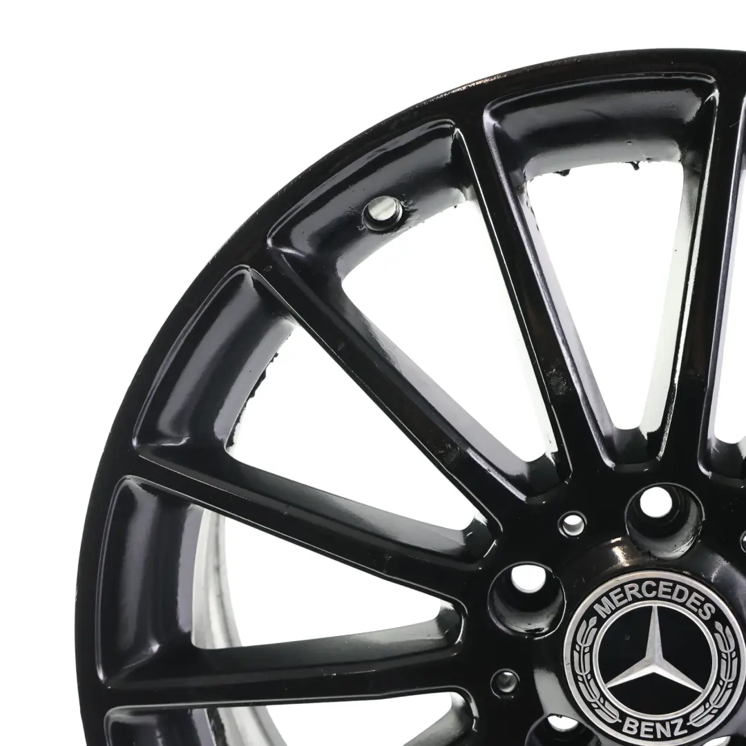 Alloy Rim 18" ET:52 7.5J to Mercedes W176 W246 AMG Black Wheel with Part number A1764010200 Mercedes W176 W246 AMG Black Wheel Alloy Rim 18" ET:52 7.5J - SKU A1764010200-5 - Part number A1764010200