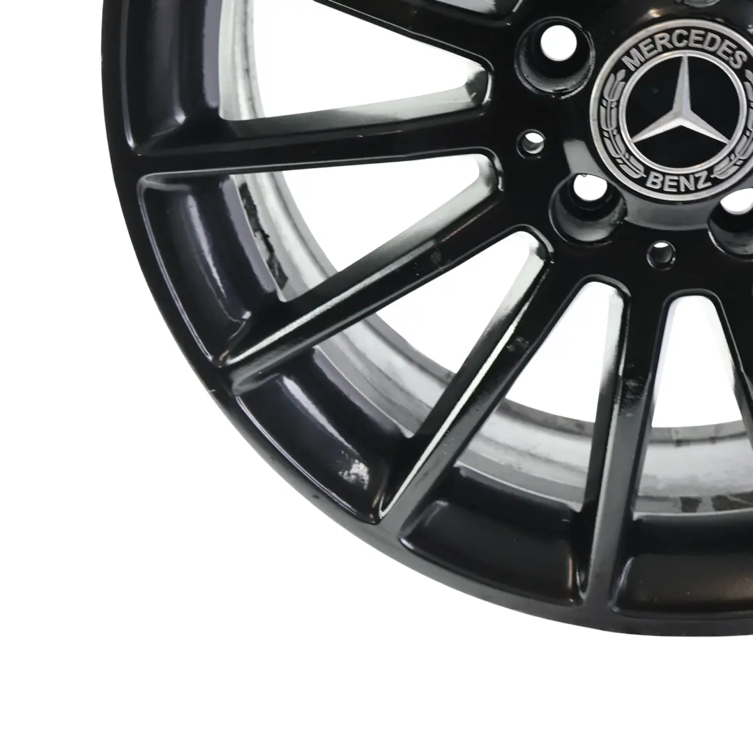 Alloy Rim 18" ET:52 7.5J to Mercedes W176 W246 AMG Black Wheel with Part number A1764010200 Mercedes W176 W246 AMG Black Wheel Alloy Rim 18" ET:52 7.5J - SKU A1764010200-5 - Part number A1764010200