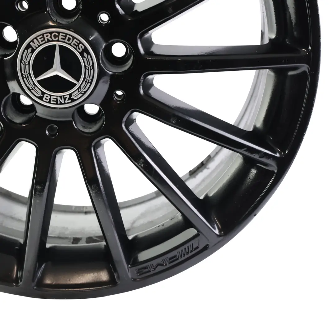 Alloy Rim 18" ET:52 7.5J to Mercedes W176 W246 AMG Black Wheel with Part number A1764010200 Mercedes W176 W246 AMG Black Wheel Alloy Rim 18" ET:52 7.5J - SKU A1764010200-5 - Part number A1764010200