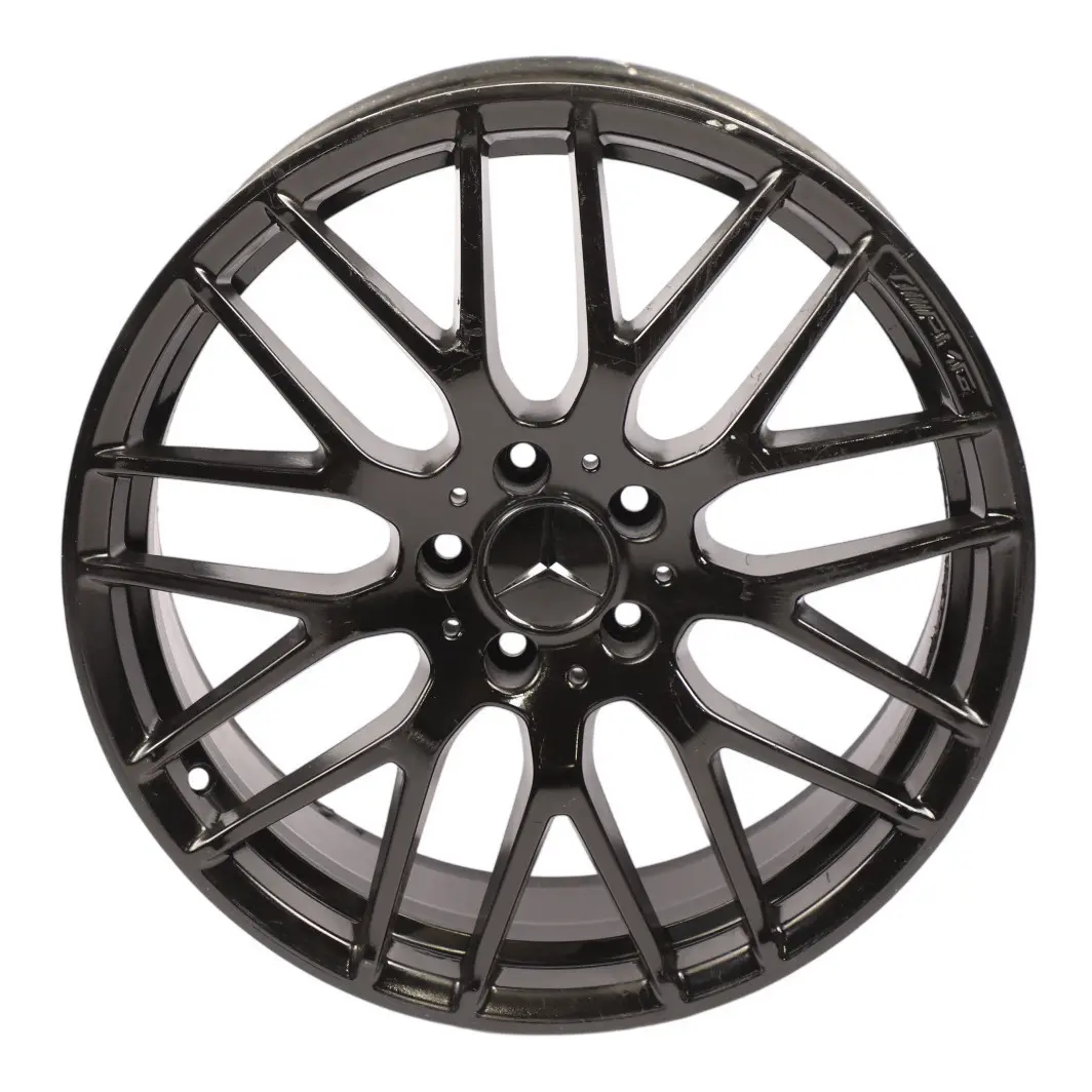 Mercedes W176 W246 AMG Jante alliage noire 18" ET:52 7.5J - SKU A1764010200-6 - Numéro de pièce A1764010200