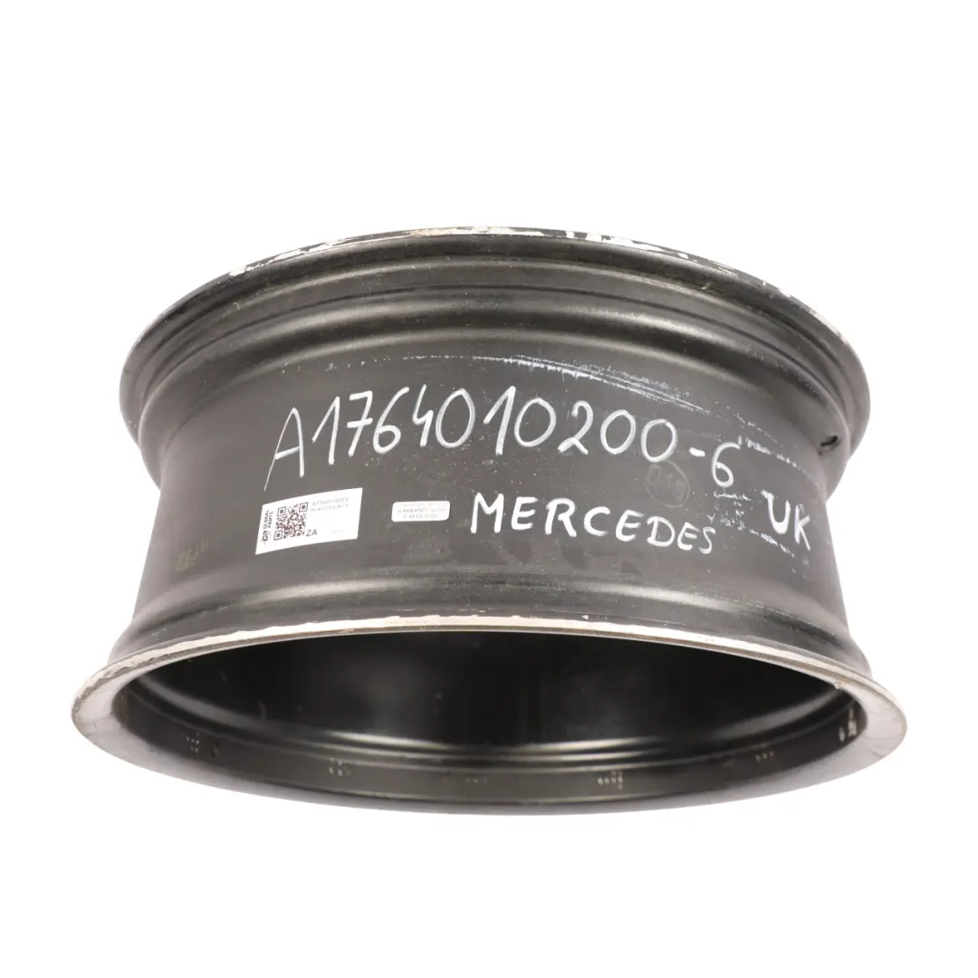 Mercedes W176 W246 AMG Jante alliage noire 18" ET:52 7.5J - SKU A1764010200-6 - Numéro de pièce A1764010200