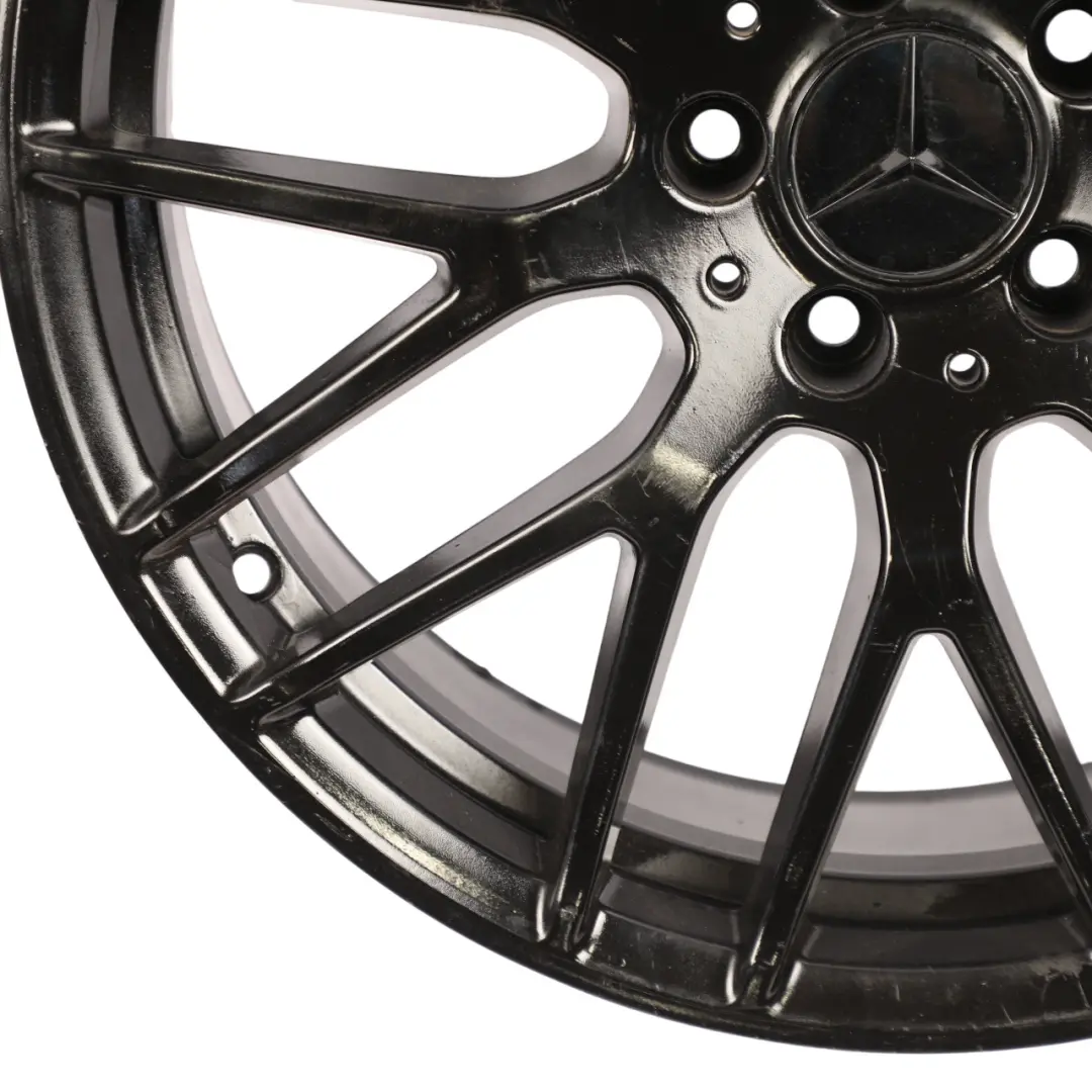 Mercedes W176 W246 AMG Llanta de aleación negra 18" ET:52 7.5J - SKU A1764010200-6 - Número de pieza A1764010200
