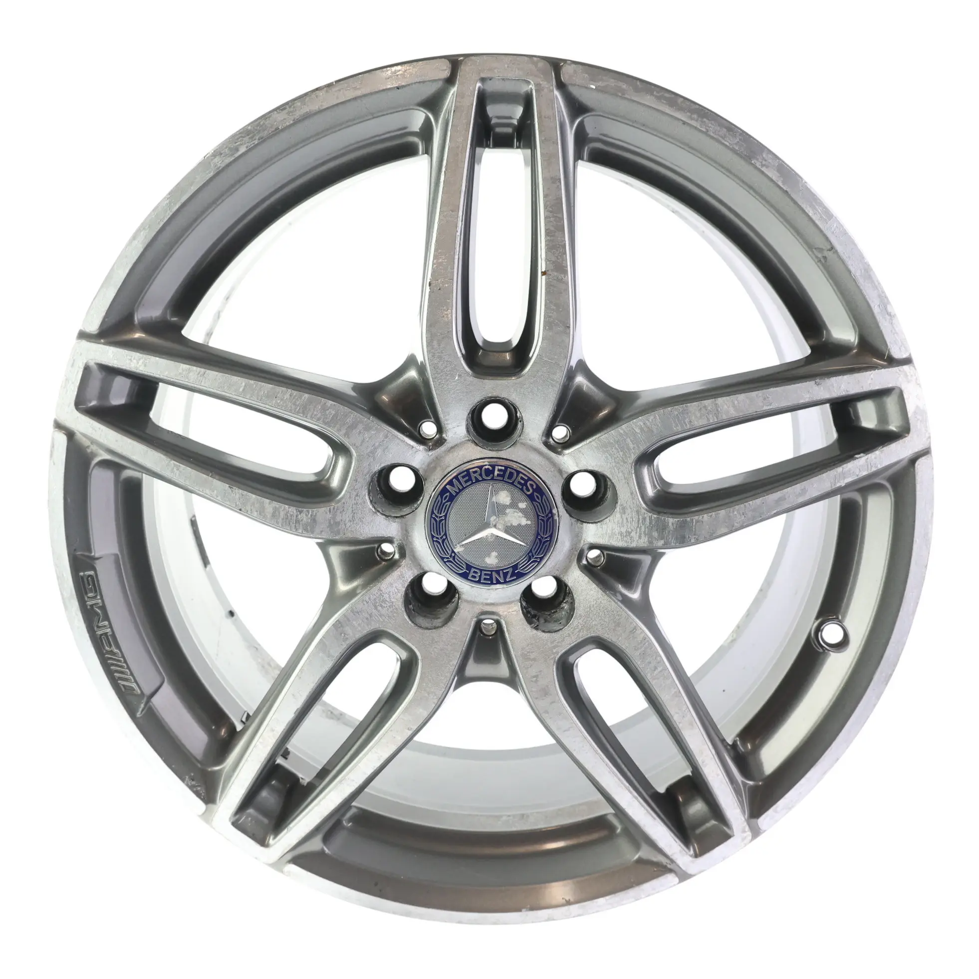Mercedes W176 AMG Alloy Wheel Rim 18" ET:52 7,5J 5 Double Spoke A1764010700