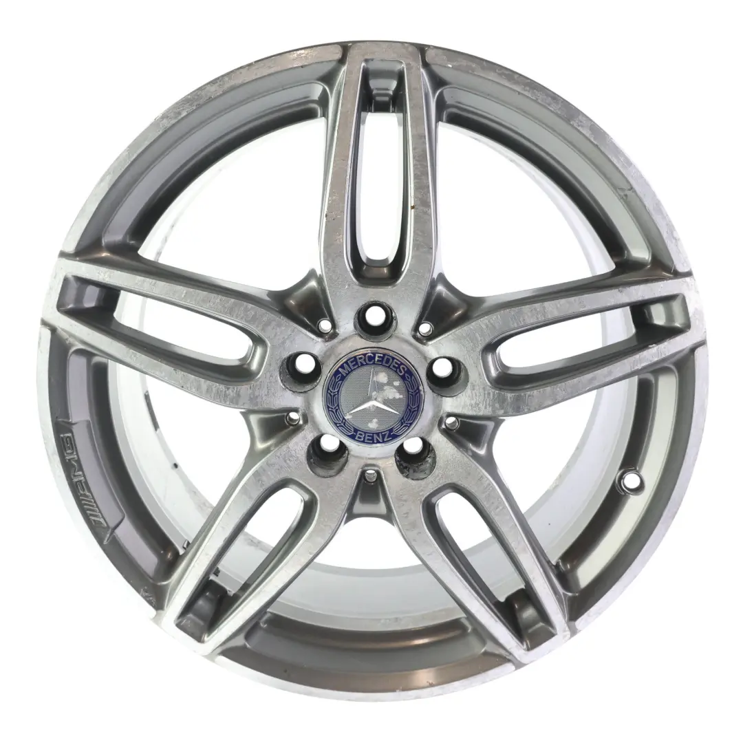Mercedes W176 Llanta de aleación AMG 18" ET:52 7,5J 5 Radios dobles - SKU A1764010700-1 - Número de pieza A1764010700