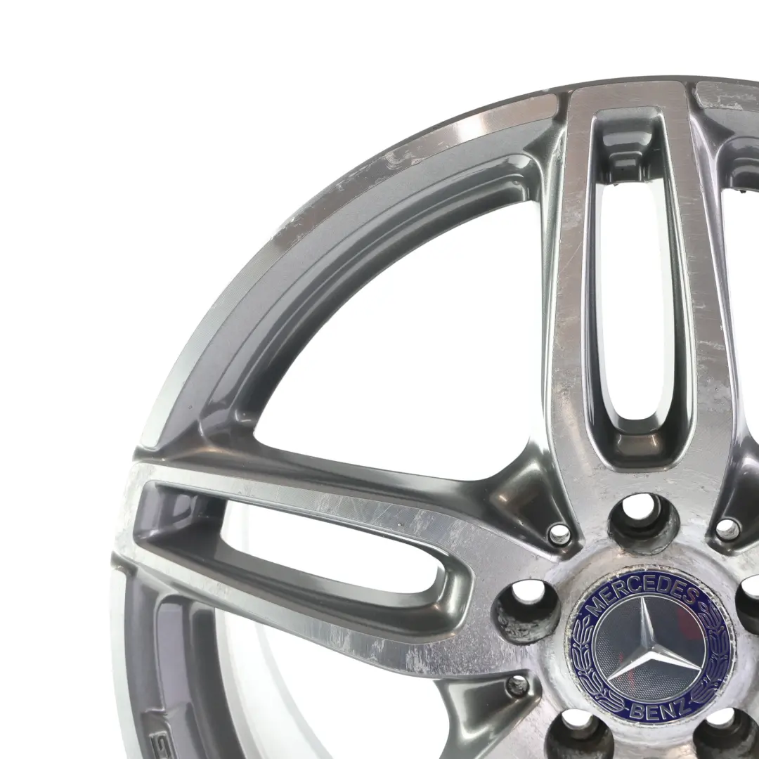 Jante Alliage AMG 18" ET:52 7,5J 5 Double Rayon pour Mercedes W176 à propos du numéro de pièce A1764010700 Mercedes W176 Jante Alliage AMG 18" ET:52 7,5J 5 Double Rayon - SKU A1764010700-2 - Numéro de pièce A1764010700