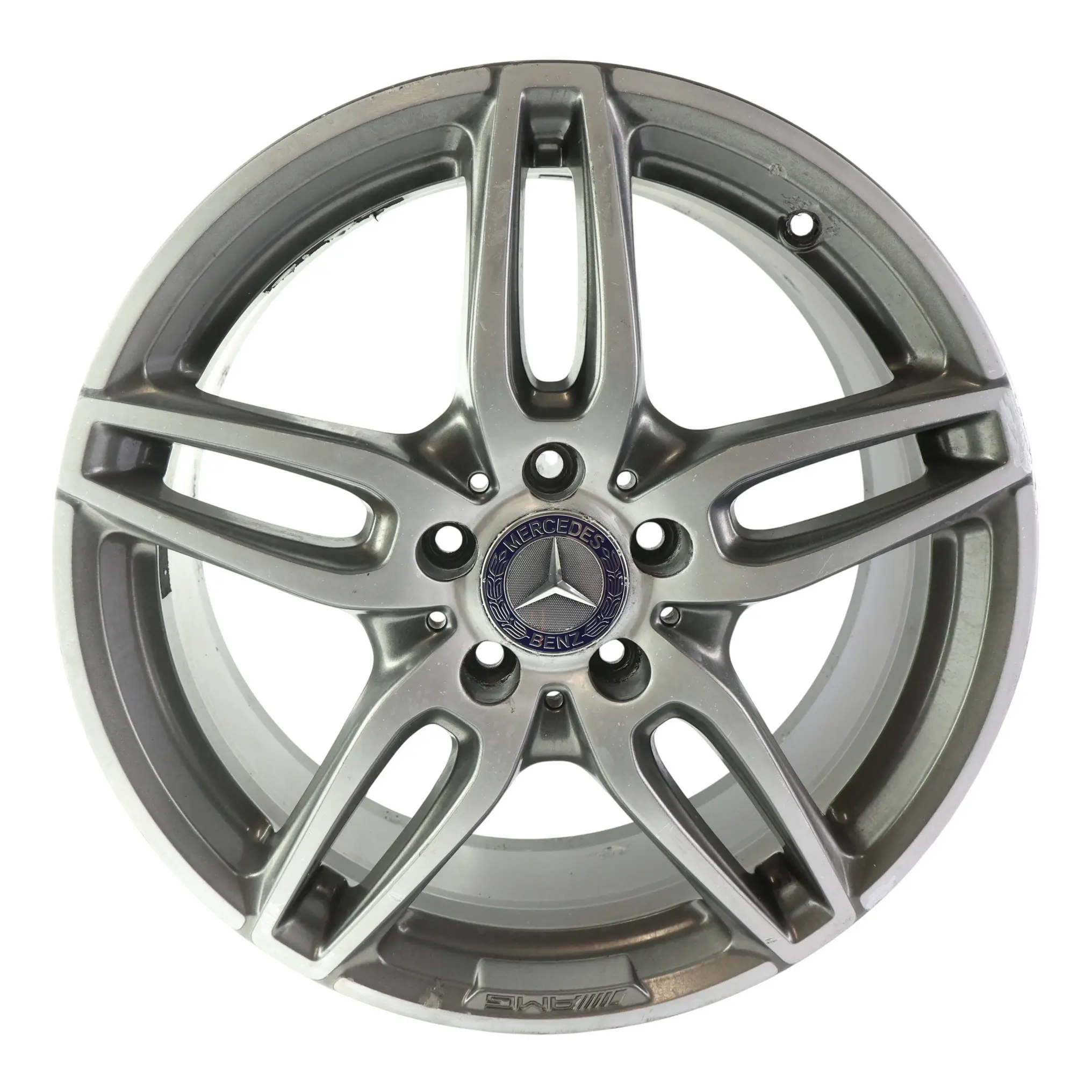 Mercedes W176 Alloy Wheel Rim AMG 18" ET:52 7,5J 5 Double Spoke A1764010700
