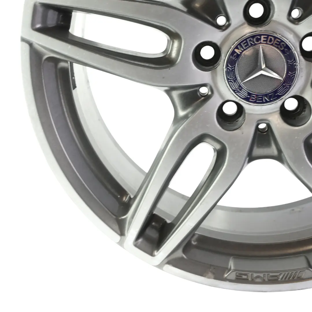 Mercedes W176 Alloy Wheel Rim AMG 18" ET:52 7,5J 5 Double Spoke - SKU A1764010700-3 - Part number A1764010700