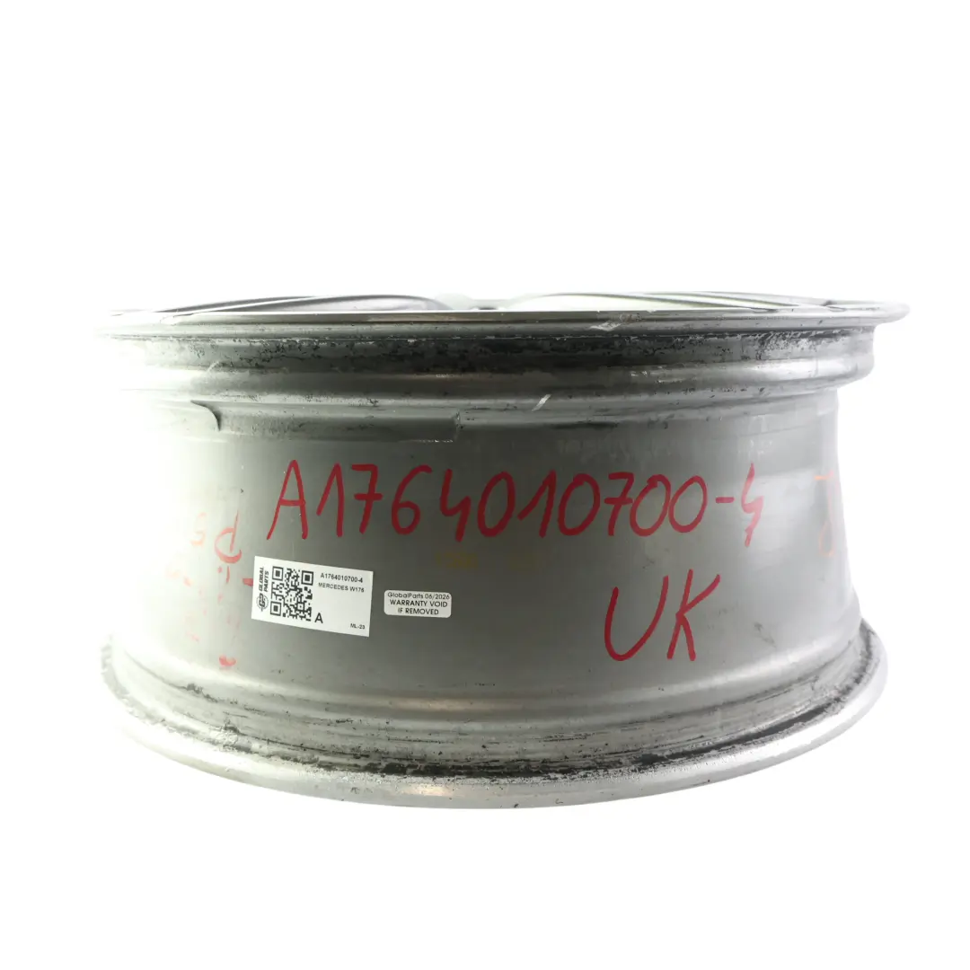 Mercedes W176 AMG Alloy Wheel Rim 18" ET:52 7,5J 5 Double Spoke - SKU A1764010700-4 - Part number A1764010700