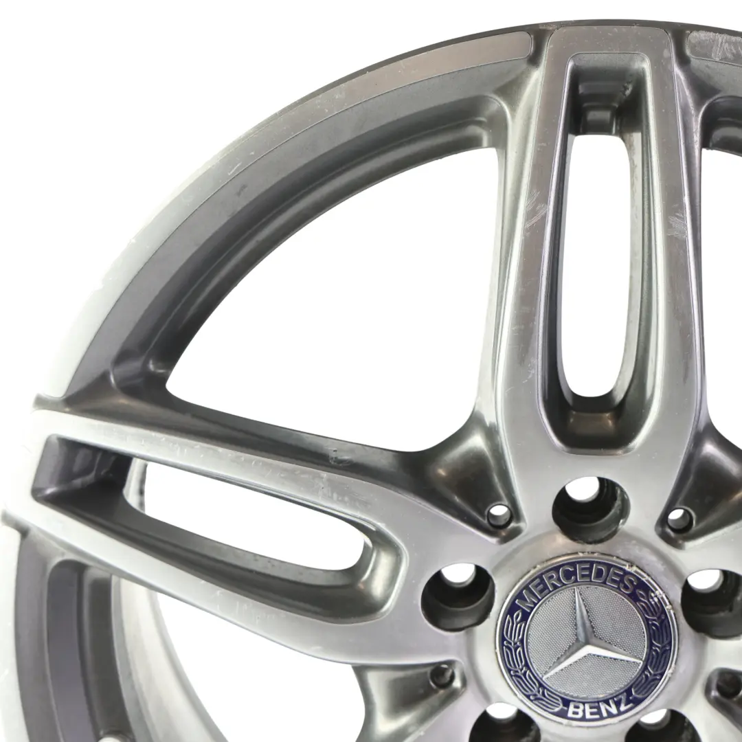 Mercedes W176 AMG Alloy Wheel Rim 18" ET:52 7,5J 5 Double Spoke - SKU A1764010700-4 - Part number A1764010700