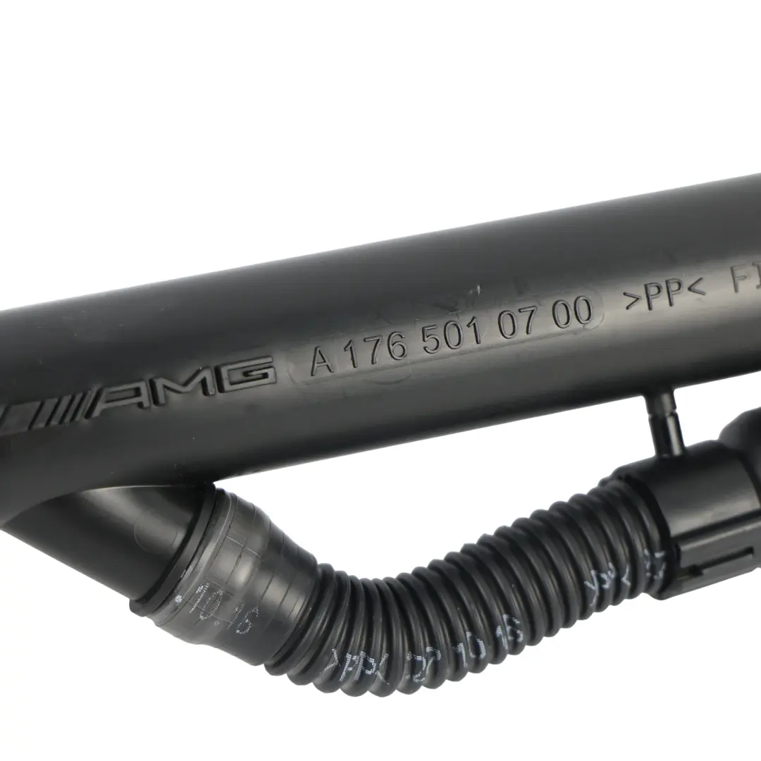 Sound Generator Resonator Hose Line M133 to Mercedes W176 with Part number A1765010700 Mercedes W176 Sound Generator Resonator Hose Line M133 - SKU A1765010700 - Part number A1765010700