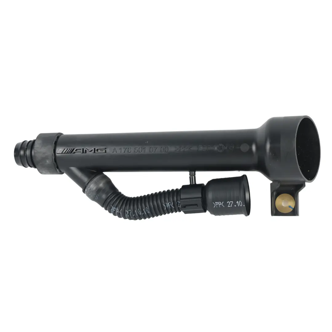Sound Generator Resonator Hose Line M133 to Mercedes W176 with Part number A1765010700 Mercedes W176 Sound Generator Resonator Hose Line M133 - SKU A1765010700 - Part number A1765010700
