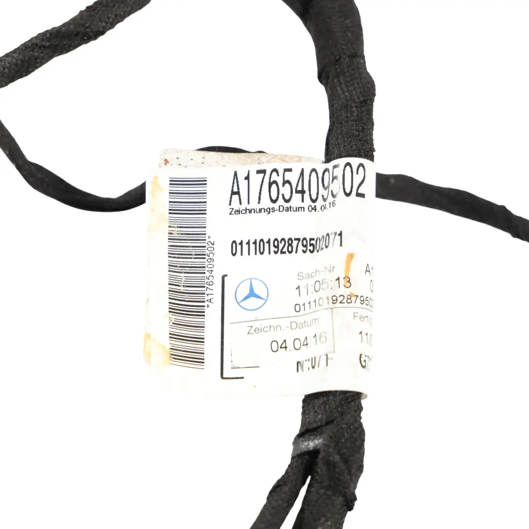 Mercedes W176 Centre Console Wiring Harness Cable - SKU A1765409502 - Part number A1765409502