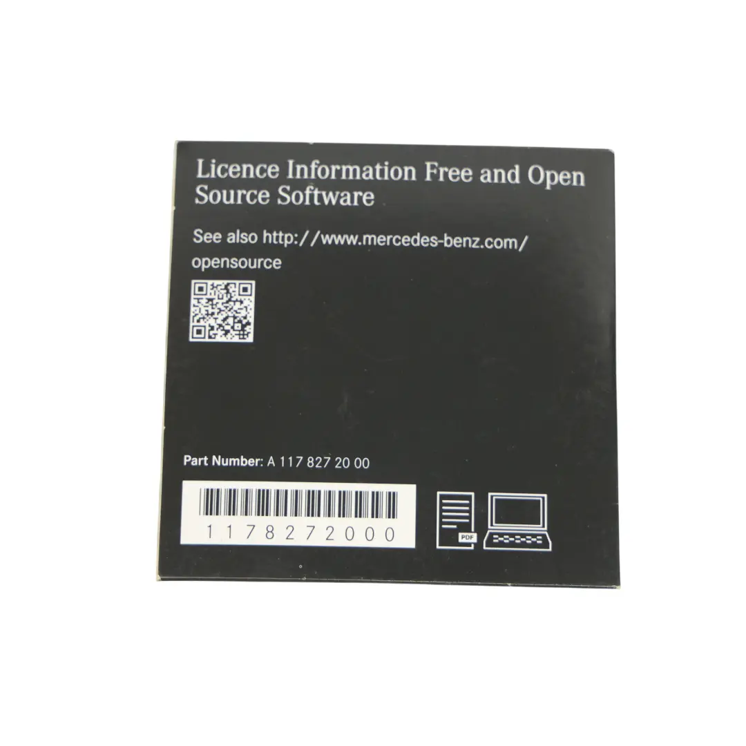 Servicio Software Cartera Funda para Mercedes W176 Manual con número de pieza A1765842200 Mercedes W176 Manual Servicio Software Cartera Funda - SKU A1765842200 - Número de pieza A1765842200