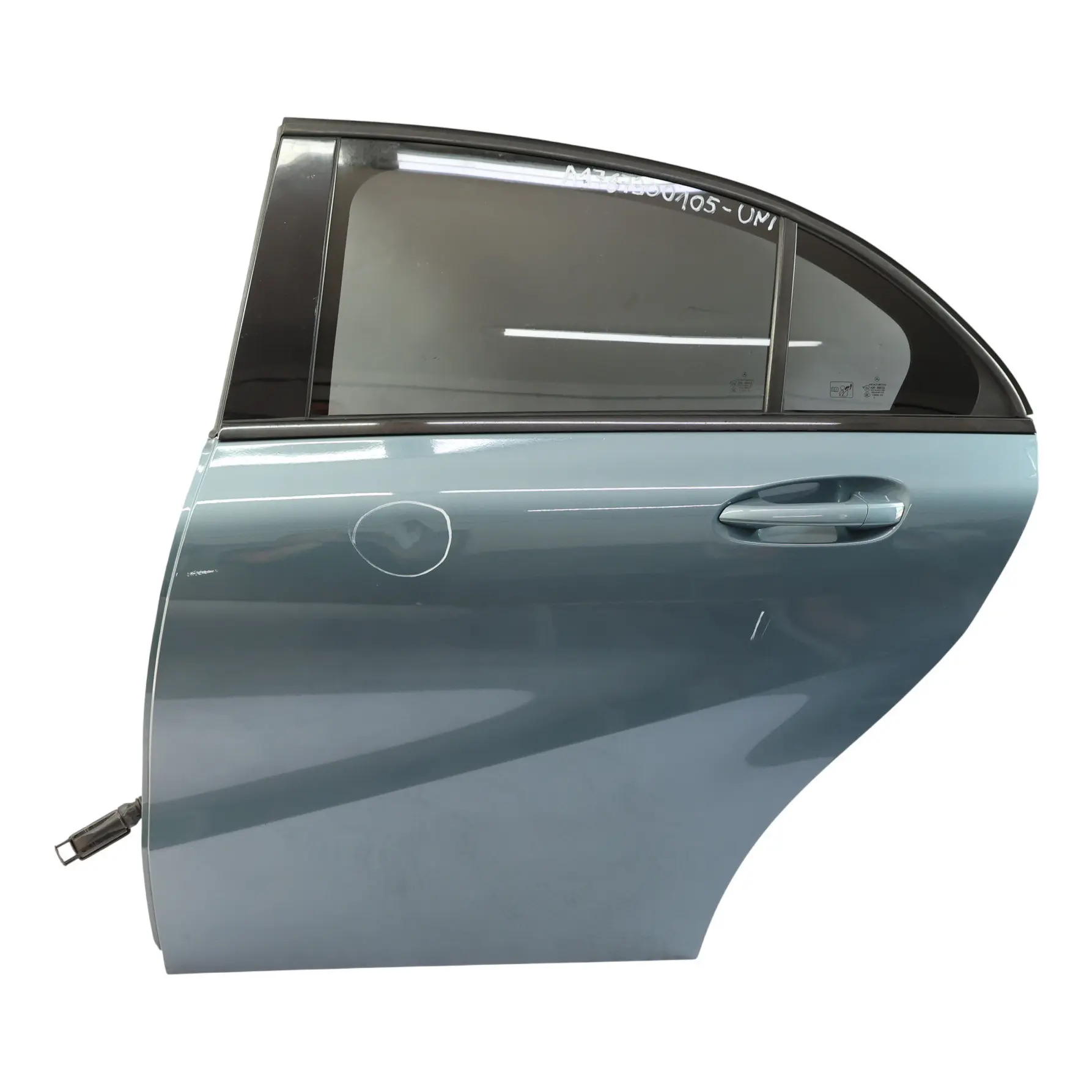 Mercedes W176 A-Klasse Tür Hinten Links Universum Blau Metallic 894