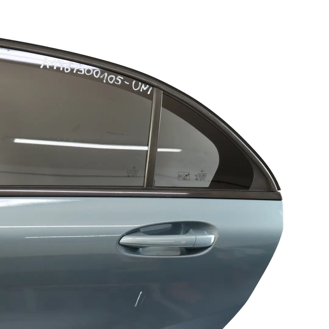 Mercedes W176 A-Klasse Tür Hinten Links Universum Blau Metallic 894 - SKU A1767300105-UNI - Teilenummer A1767300105