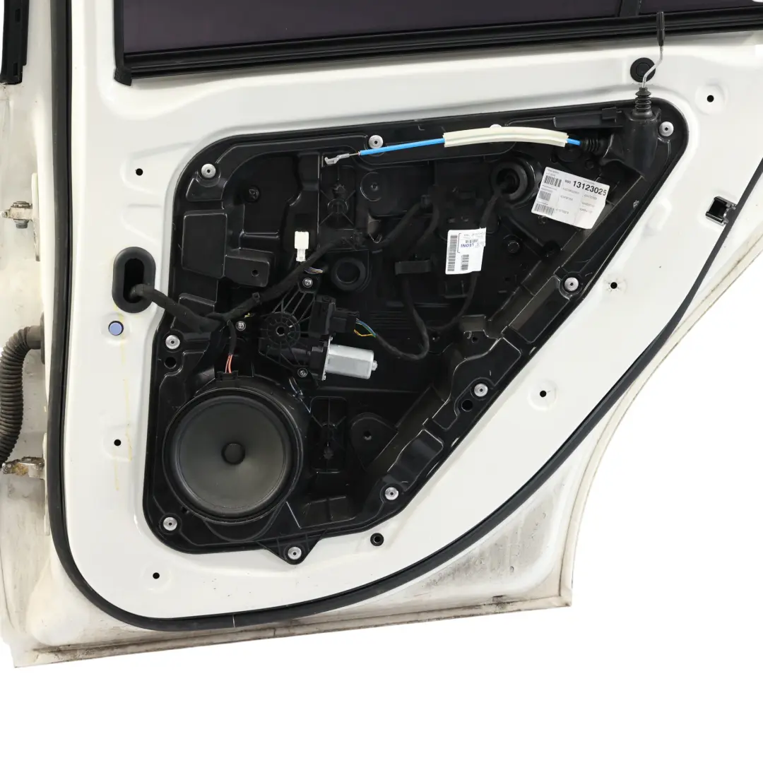 Door Rear Right O/S A-Class Calcite White - 650 to Mercedes W176 with Part number A1767300205 Mercedes W176 Door Rear Right O/S A-Class Calcite White - 650 - SKU A1767300205-CW - Part number A1767300205