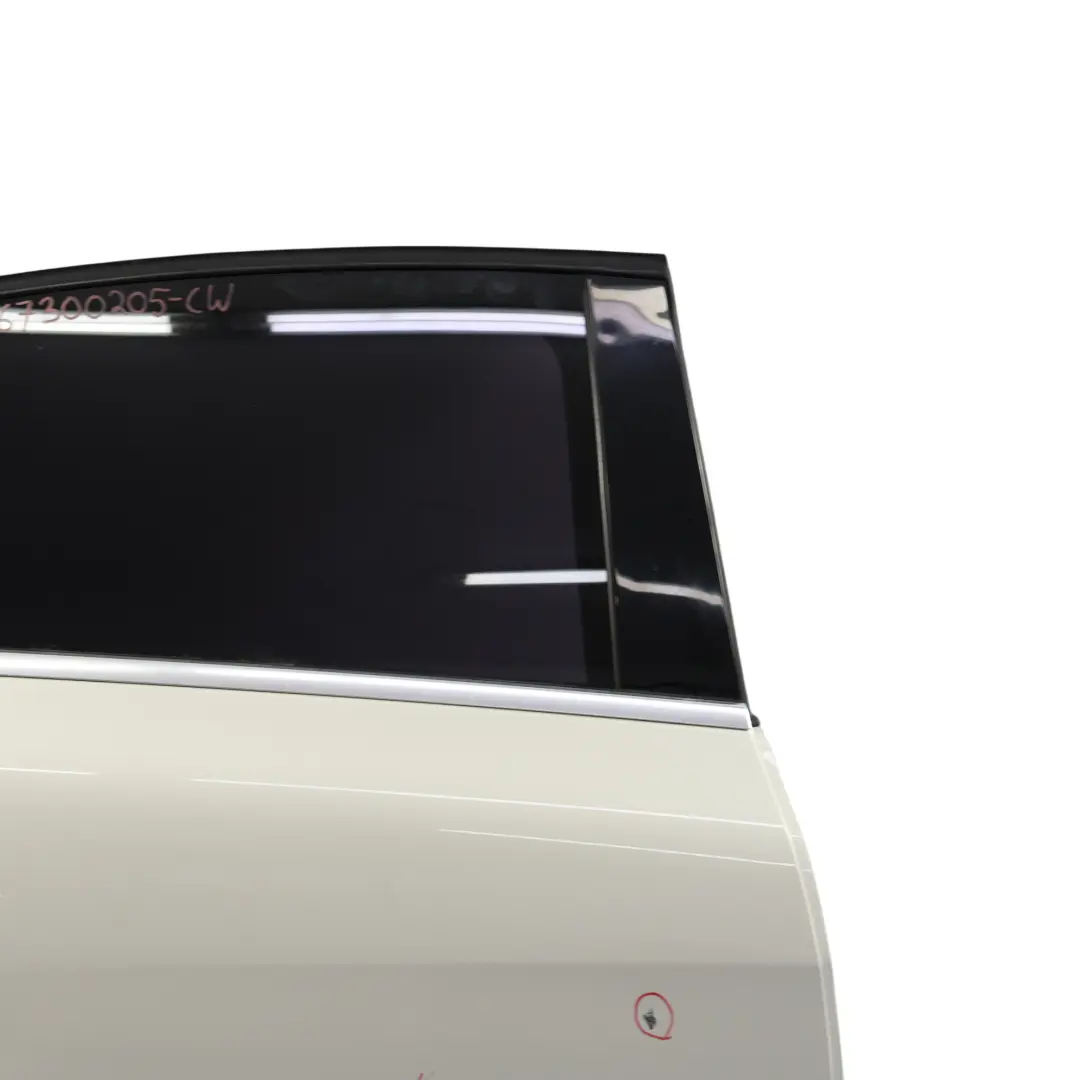Door Rear Right O/S A-Class Calcite White - 650 to Mercedes W176 with Part number A1767300205 Mercedes W176 Door Rear Right O/S A-Class Calcite White - 650 - SKU A1767300205-CW - Part number A1767300205