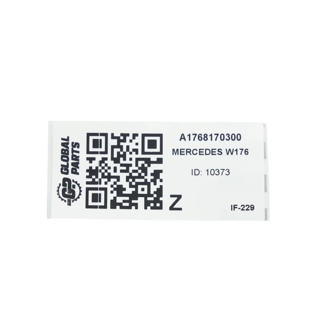 Mercedes W176 Calandre Insigne Badge Emblème Logo AMG - SKU A1768170300 - Numéro de pièce A1768170300