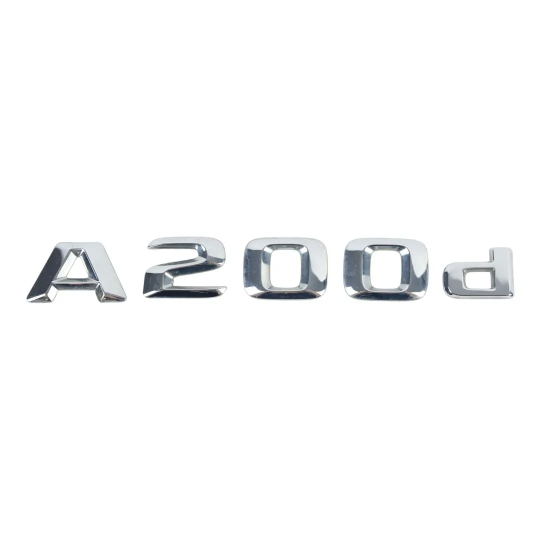 Hayon Arrière Emblème Lettrage Adhésif A200D pour Mercedes W176 Badge à propos du numéro de pièce A1768170600 Mercedes W176 Badge Hayon Arrière Emblème Lettrage Adhésif A200D - SKU A1768170600 - Numéro de pièce A1768170600