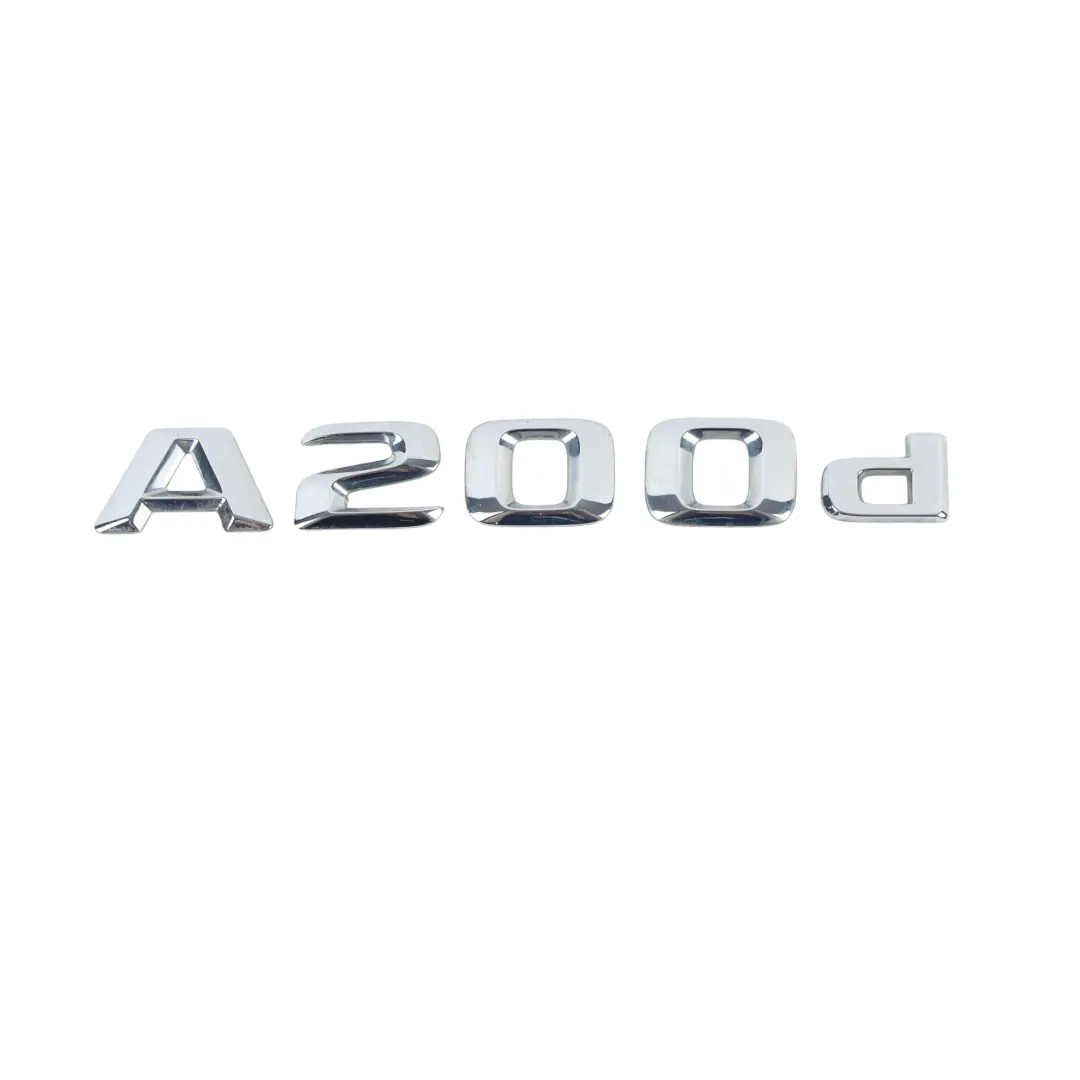 Hayon Arrière Emblème Lettrage Adhésif A200D pour Mercedes W176 Badge à propos du numéro de pièce A1768170600 Mercedes W176 Badge Hayon Arrière Emblème Lettrage Adhésif A200D - SKU A1768170600 - Numéro de pièce A1768170600