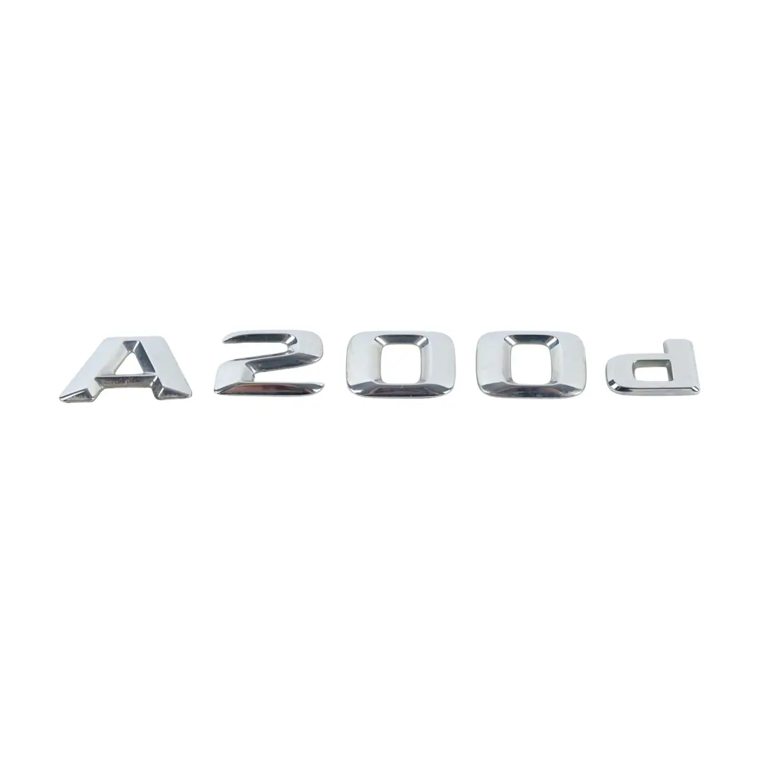 Hayon Arrière Emblème Lettrage Adhésif A200D pour Mercedes W176 Badge à propos du numéro de pièce A1768170600 Mercedes W176 Badge Hayon Arrière Emblème Lettrage Adhésif A200D - SKU A1768170600 - Numéro de pièce A1768170600
