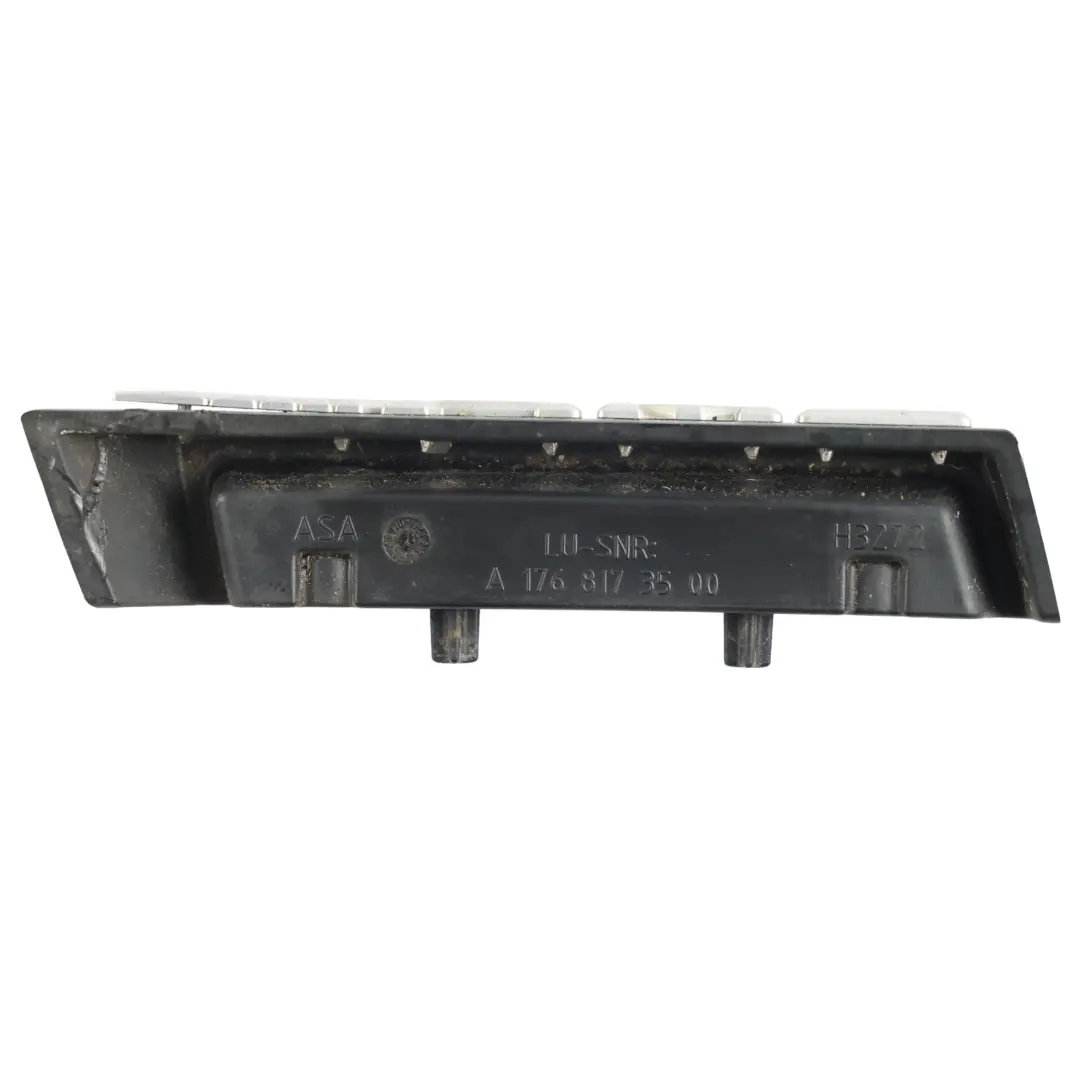Support Avant Calandre Badge Modèle Lettrage AMG pour Mercedes W176 à propos du numéro de pièce A1768173500 Mercedes W176 Support Avant Calandre Badge Modèle Lettrage AMG - SKU A1768173500 - Numéro de pièce A1768173500