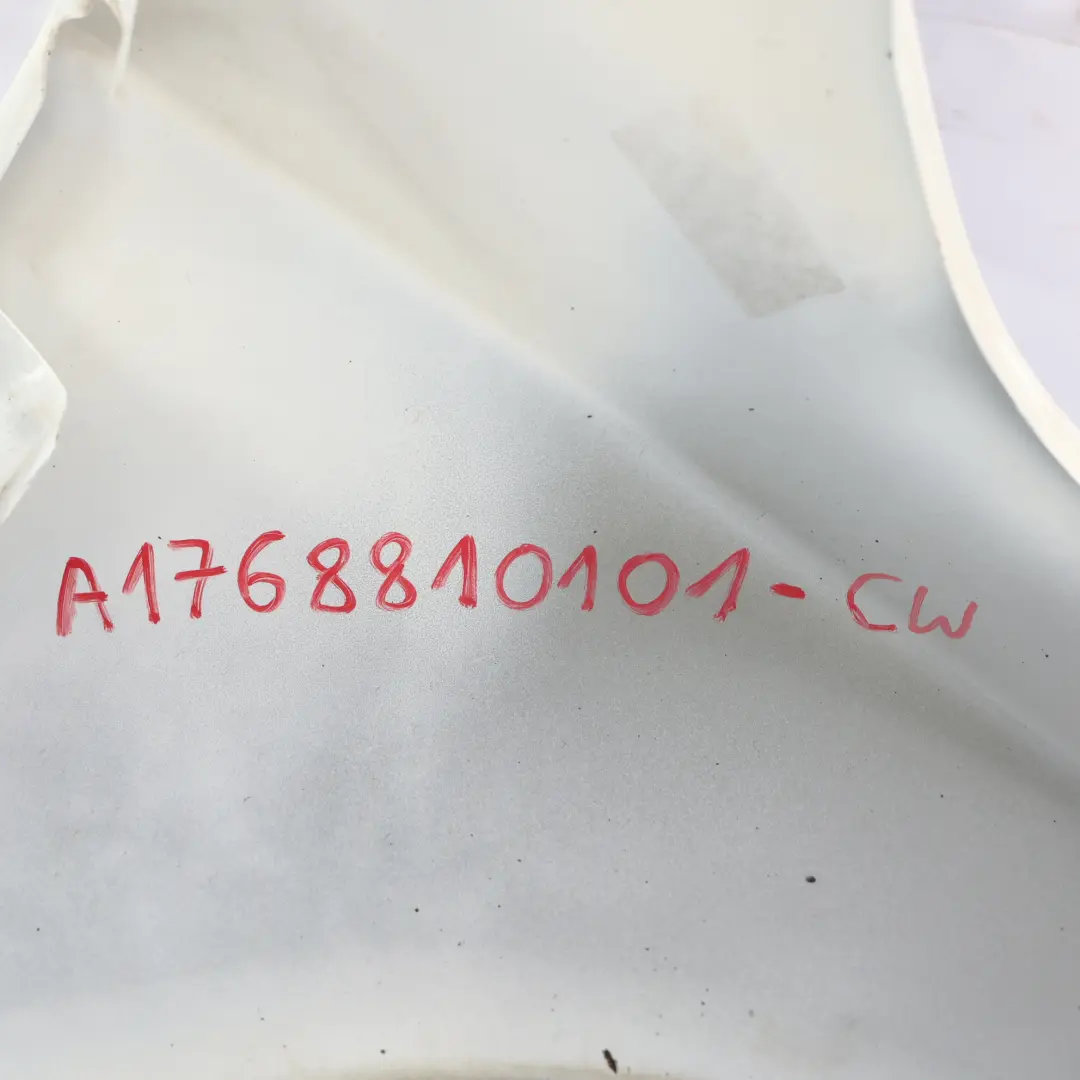 Mercedes W176 Kotflügel Seitenteil Vorne Links Abdeckung Kalzit Weiß - SKU A1768810101-CW - Teilenummer A1768810101