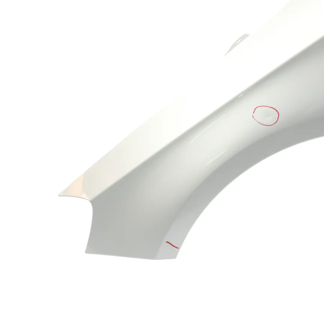 Mercedes W176 Kotflügelverkleidung vorne links Seitenverkleidung Polar Silber - SKU A1768810101-PLS - Teilenummer A1768810101
