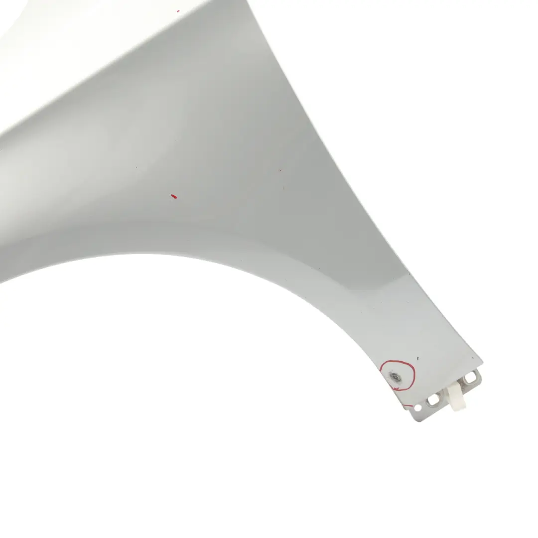 Wing Fender Panel Front Left N/S Side Trim Cover Polar Silver 761 to Mercedes W176 with Part number A1768810101 Mercedes W176 Wing Fender Panel Front Left N/S Side Trim Cover Polar Silver 761 - SKU A1768810101-PLS - Part number A1768810101