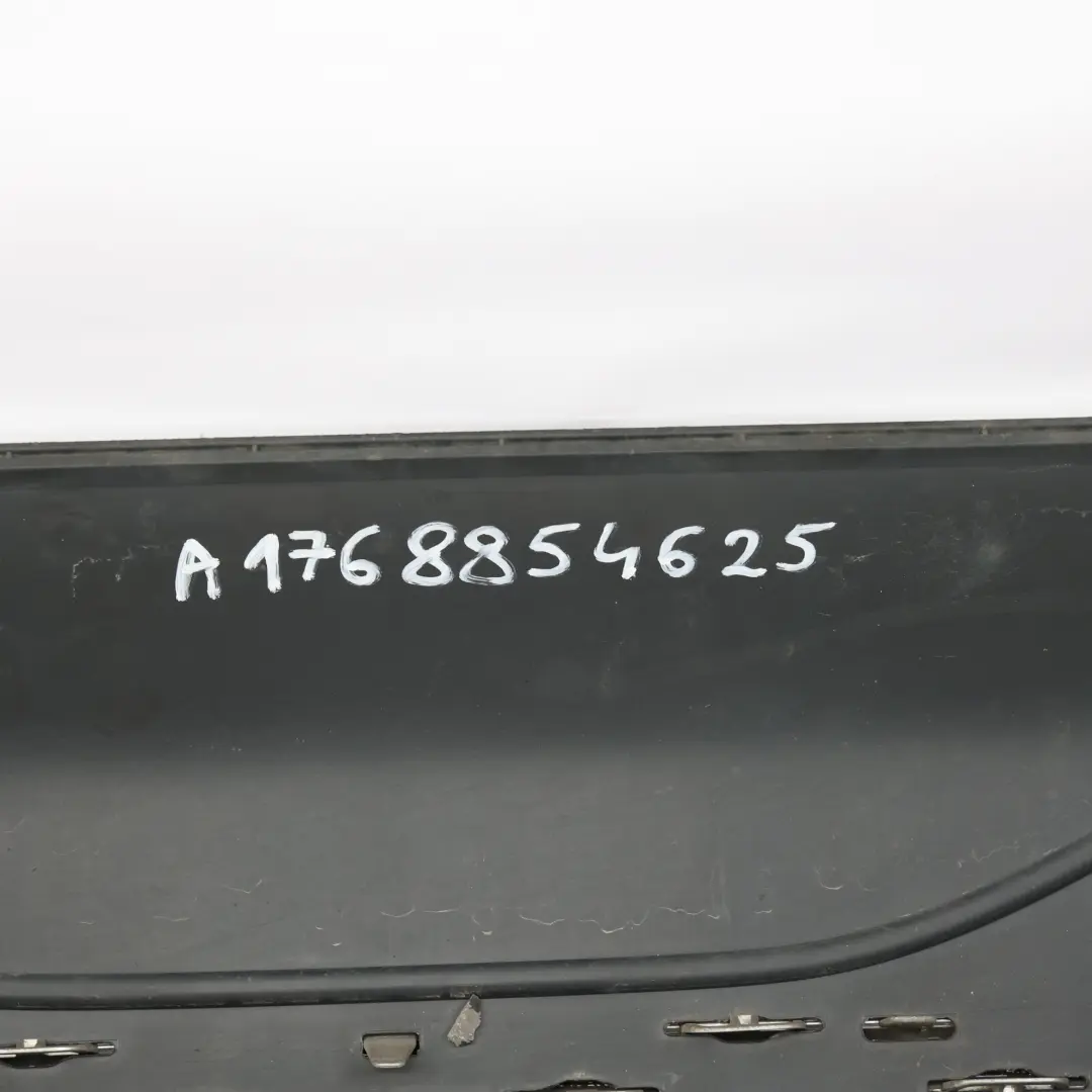 Mercedes W176 Paraurti Posteriore Pannello Diffusore Inferiore - SKU A1768854625 - Numero di parte A1768854625