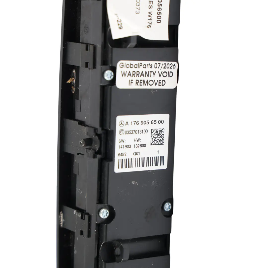 Consola Central Interruptor Botón Panel para Mercedes CLA C117 AMG con número de pieza A1769056500 Mercedes CLA C117 AMG Consola Central Interruptor Botón Panel - SKU A1769056500 - Número de pieza A1769056500